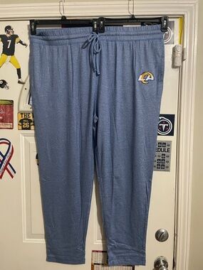 Los Angeles Rams Light Blue Athletic Joggers